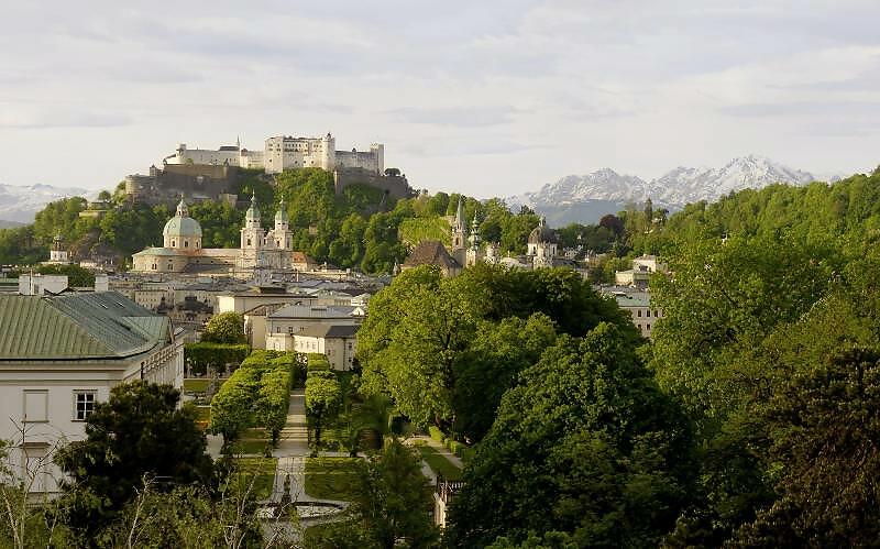 View from Sheraton Grand Salzburg