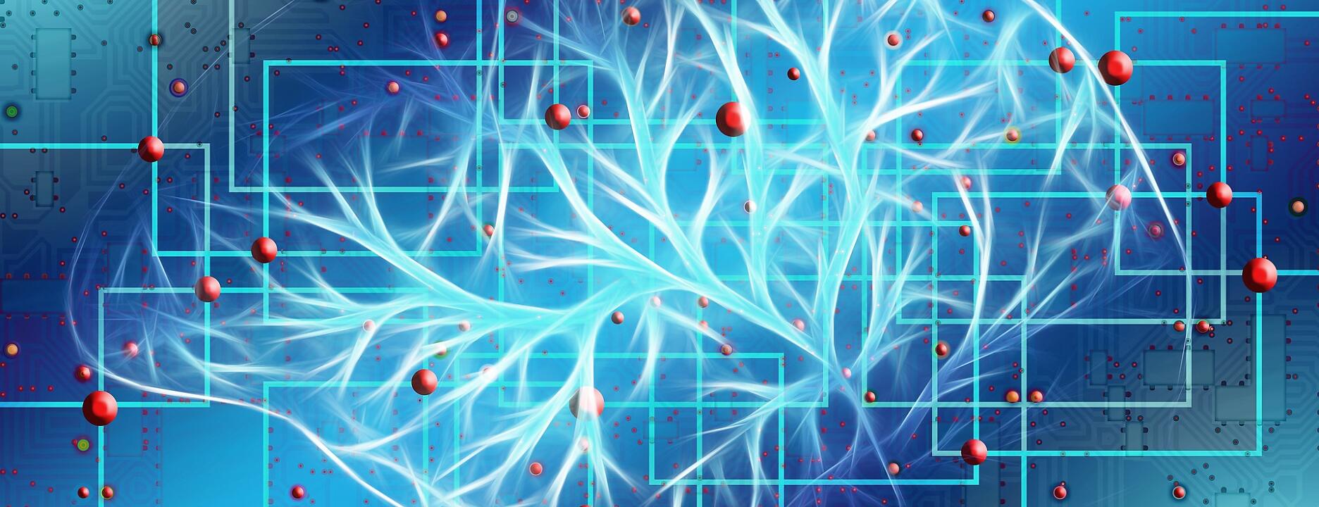 Artificial Intelligence Artificial Intelligence brain light points