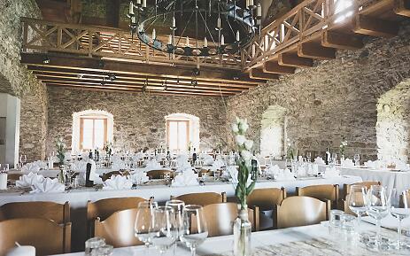 Abendveranstaltung Burg Kaprun