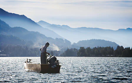 Fischerei am Wolfgangsee